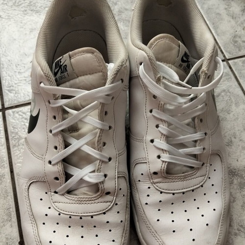 Nike AirForce shoes, size 45, white