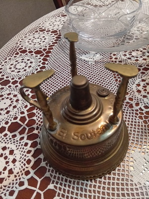 Kaminetto brass stove