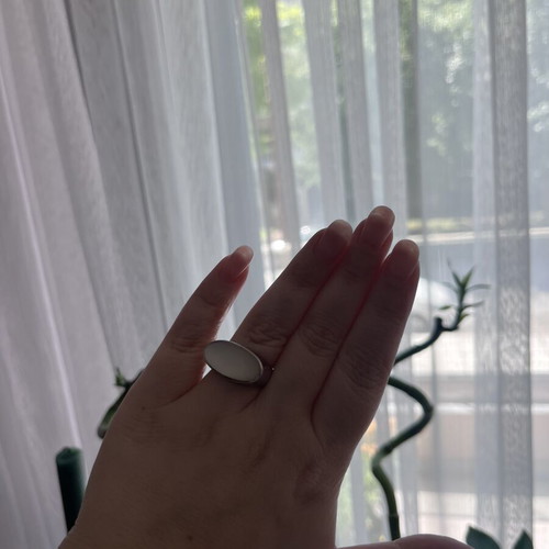 925 Silver Ring with Mother of Pearl like new
