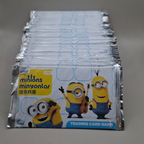 Minions Trading Card Game booster packs, pack of 42, Topps 2015