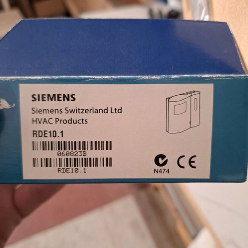 Siemens room thermostat new with led display and weekly program