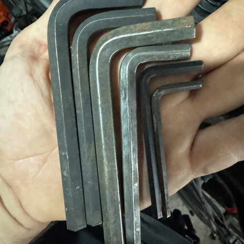 Various Allen keys set, over 25 pieces