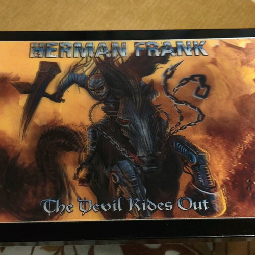 Herman Frank The Devil Rides Out limited edition metal box like new