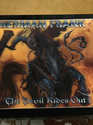 Herman Frank The Devil Rides Out limited edition metal box like new