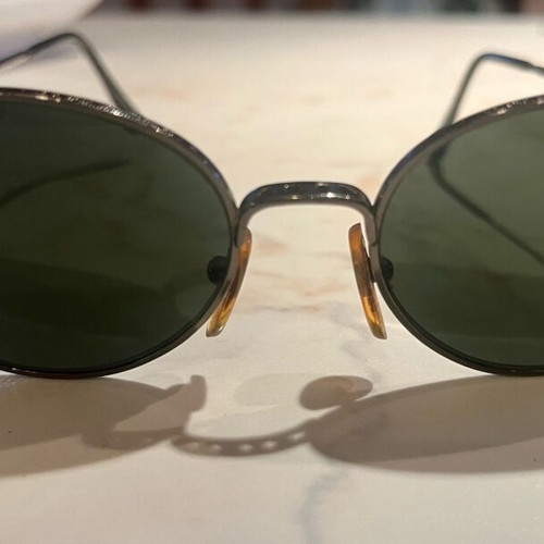 Byblos classic sunglasses like new, model 593 3121, black and grey