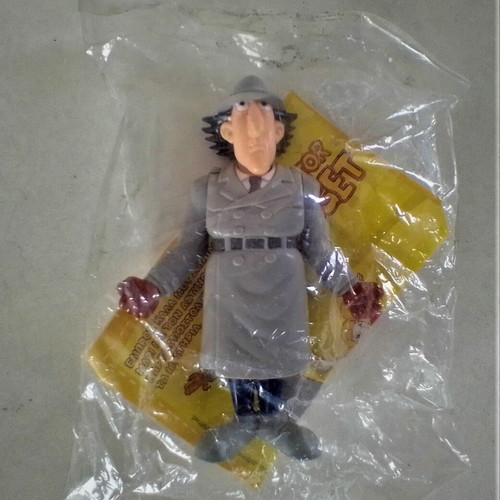 Inspector Sainis figure sealed, gift with Goodys Junior 2003