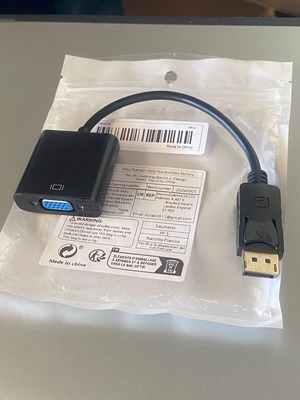 Lanberg DisplayPort to VGA Adapter new