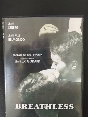 Breathless DVD μεταχειρισμένο με υπότιτλους από Jean Luc Godard