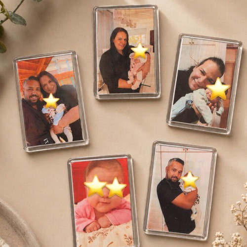 Personalized magnets with photos of your choice