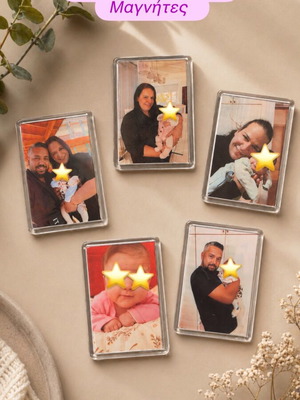 Personalized magnets with photos of your choice