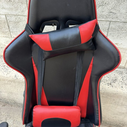 Ergonomic Gaming Office Chair like new, black and red