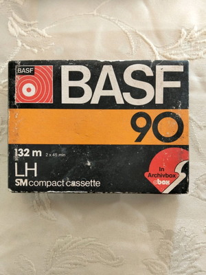 BASF 90 Cassette New in Original Box