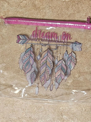 Transparent toiletry bag new