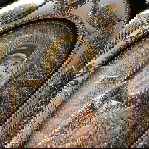 Ιερή Εικόνα Αγίου Νεκταρίου καινούργια από τις Καρυές Αγίου Όρους