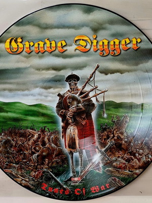 Grave Digger Tunes of War picture LP σαν καινούργιο, metal