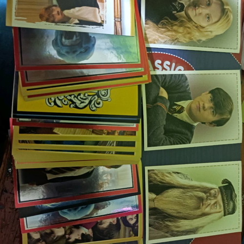 Harry Potter Panini stickers used, pack