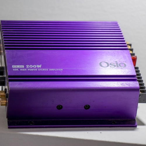 Osio HPA-440 200W 4-channel car amplifier used