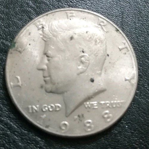 Half dollar Kennedy 1988 used