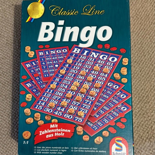 Bingo Classic Line board game used