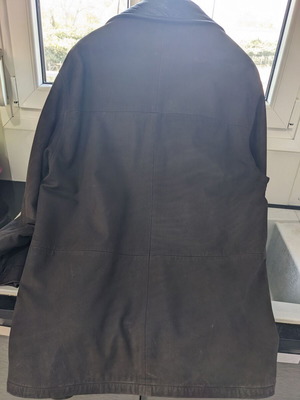 PIONEER αυθεντικό δερμάτινο ανδρικό μπουφάν μέγεθος 48 μεταχειρισμένο καφέ