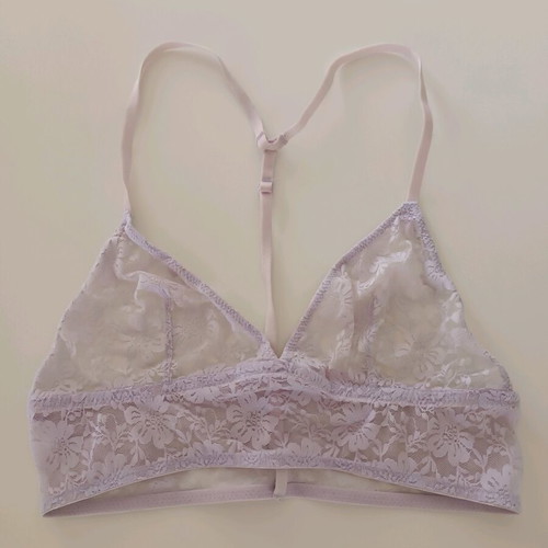 H&M Bralette pink/lilac lace like new