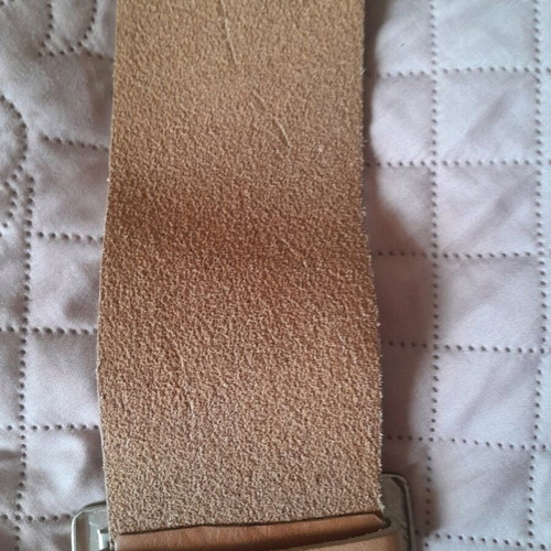 Leather belt 120 like new brown