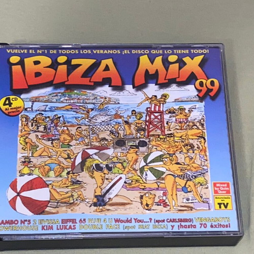 Ibiza Mix 99 4-CD set used, pop compilation from Spain