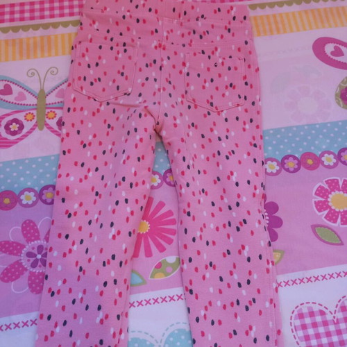 Pink inflatable vest like new for 5 years old with gift leggings
