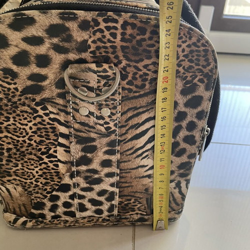 Sibel Professional Leopard Print Vanity Makeup Case