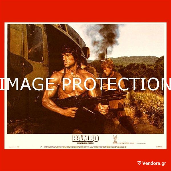  silvester stalone rampo to proto ema 2 fotografia Sylvester Stallone Rambo First Blood Part II 1985