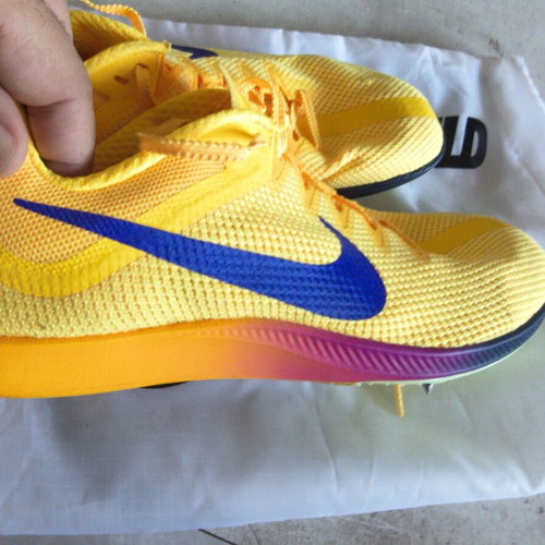 Nike Zoom Rival Distance spikes size 43 yellow like new