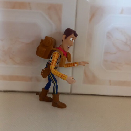 Toy Story Sheriff Woody figure used