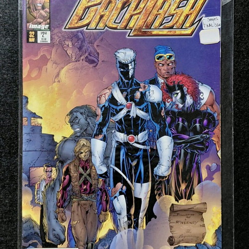 Backlash #32 comic like new, 1st print, Image Comics