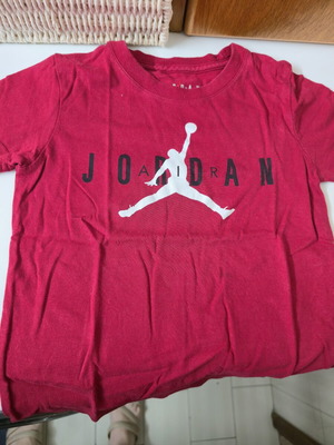 Jordan Air T-shirt μεταχειρισμένο, κόκκινο, αγόρι 3-4 ετών