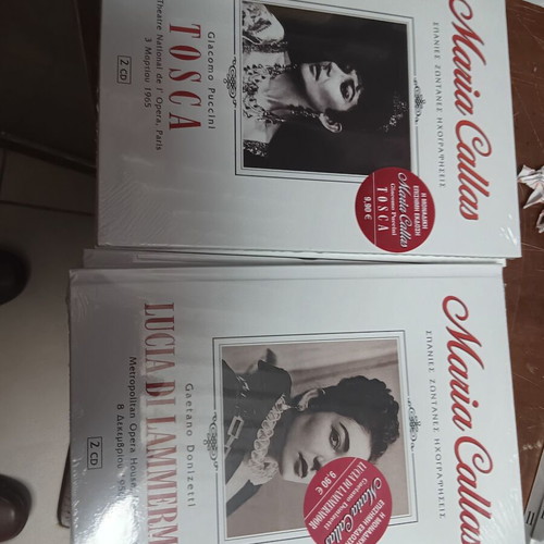 Maria Callas double CD pack new, classical music, 12 sets