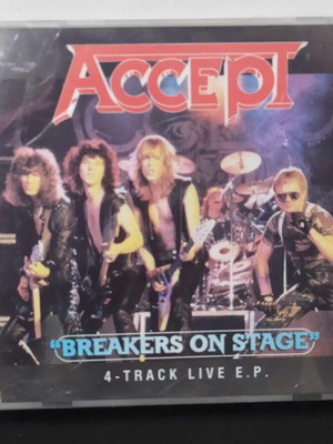 Accept Breakers On Stage CD used, metal