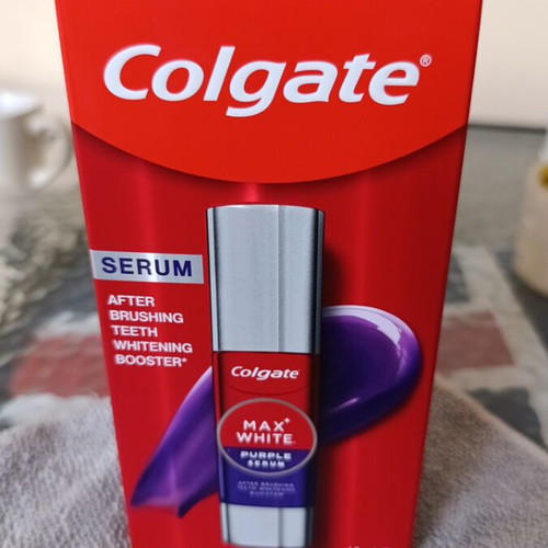 Colgate purple serum teeth whitening new, unused