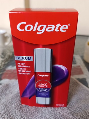 Λεύκανση δοντιών Colgate purple serum καινούργια αχρησιμοποίητα