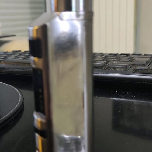 Jac Vapour Series-B DNA 75W box mod used, inox finish