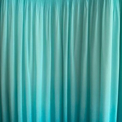 Orsay Ombre Pleated Dress size 38 EUR like new, turquoise blue