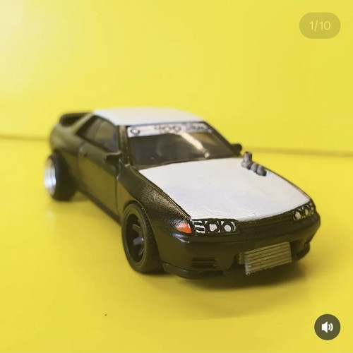Hotwheels Nissan Skyline GTR R32 custom dragster