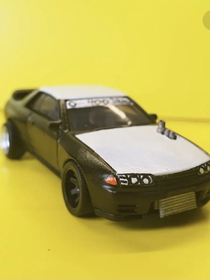 Hotwheels Nissan Skyline GTR R32 χειροποίητο dragster
