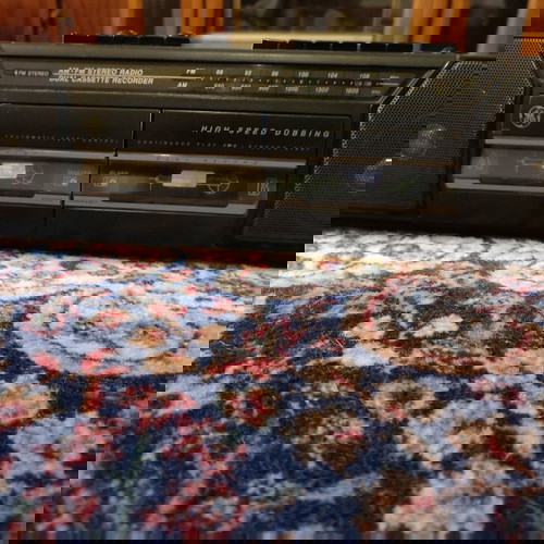 Κασετόφωνο διπλό φορητό