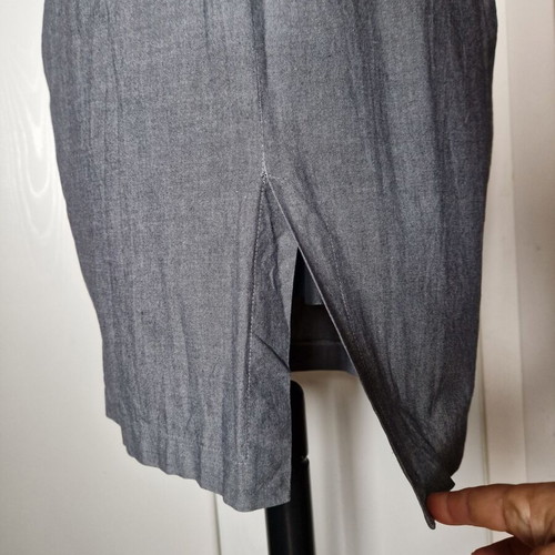 Aggi sleeveless midi dress grey like new L/XL