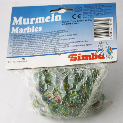 Simba Vintage 90's Marbles sealed pack of 101 new