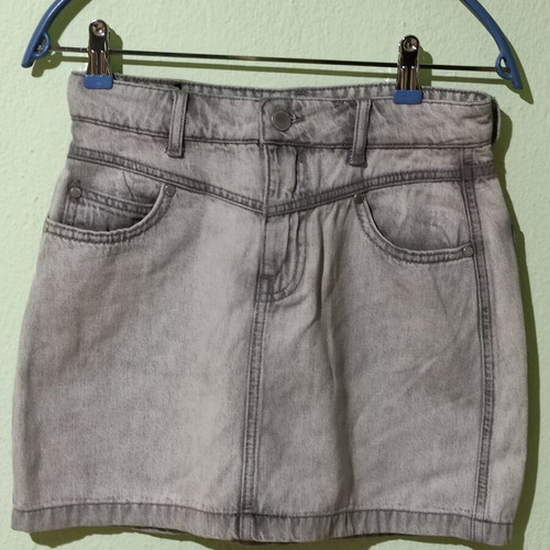 PNKW women's denim skirt like new, size M 38 10, blue