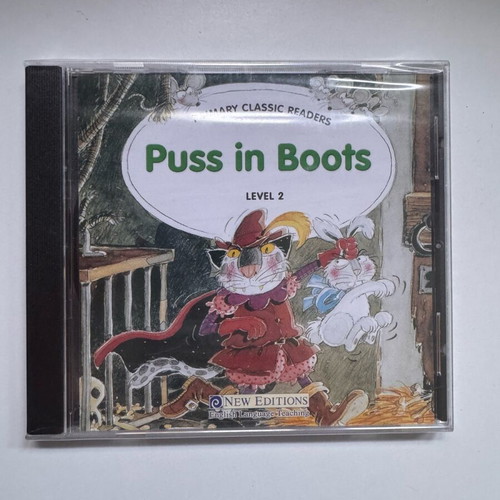 Puss in Boots CD new, classic English fairy tale