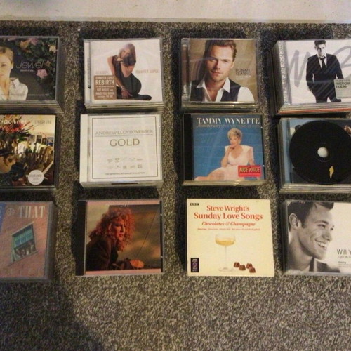 CD употребявани, 119 броя, рок, поп, 80-те, 90-те, 00-те, диско, инди, R&B