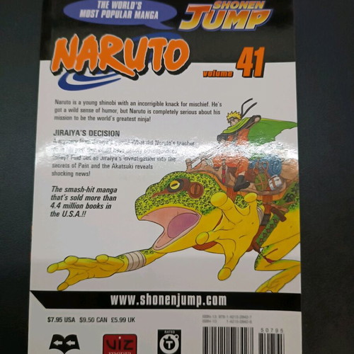 Naruto Manga Volume 41 like new, English