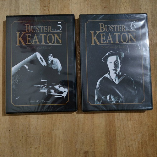 Buster Keaton DVD set new with subtitles, sealed
